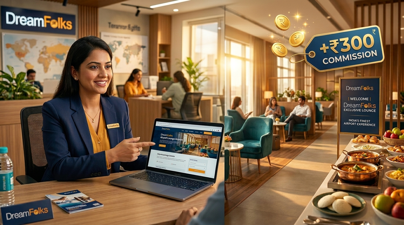 Airport Lounge Access India 2026: How to Get In, What It Costs, and How Travel Agents Earn from Every Pass